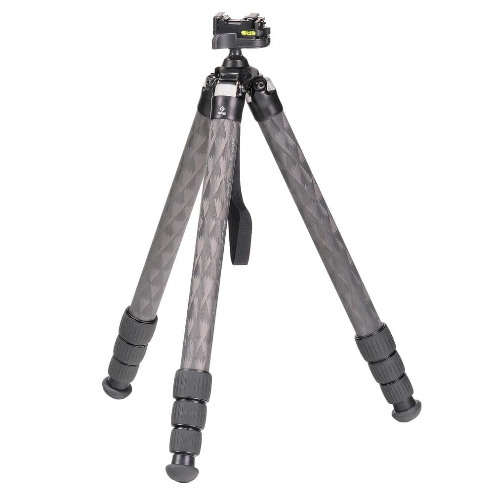 TFCT-34 Mk2 SOAR Series 3 Carbon Fiber Tripod with Anvil-30 ARC Ball Head, 4 Leg Sections, 85 LB Capacity, Anodized Black (TFCT-MK2-34-A30ARC)