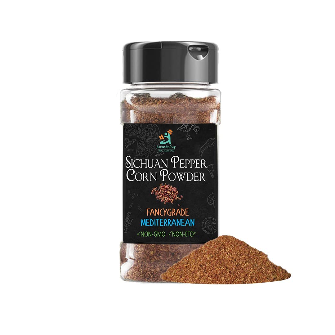 Leanbeing- Sichuan Pepper Corn Powder 50g | Imported | Highly Aromatic | Mouth Numbing & Tongue tingling Spice (B097RFS935) Amazon Price History, Amazon Price Tracker