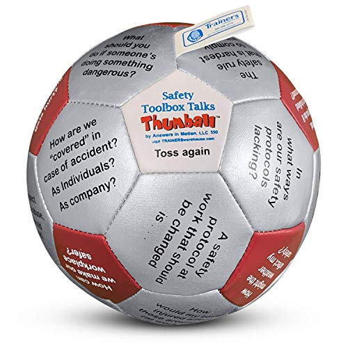Image of Trainers Warehouse 6 inch Thumball Collection, 32 Prompts for Conversation, Team Building, Relationship and Training