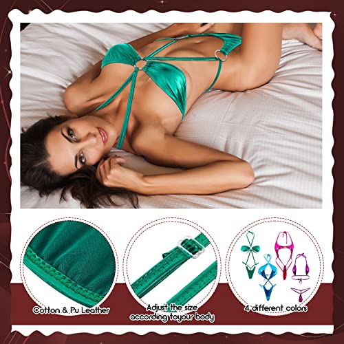 Zhanmai Womens g String Thong Bikini Women's Exotic Lingerie Sets Swimwear for Beach Party3