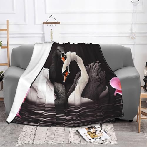 Couverture en flanelle super douce et confortable chaude bicolore