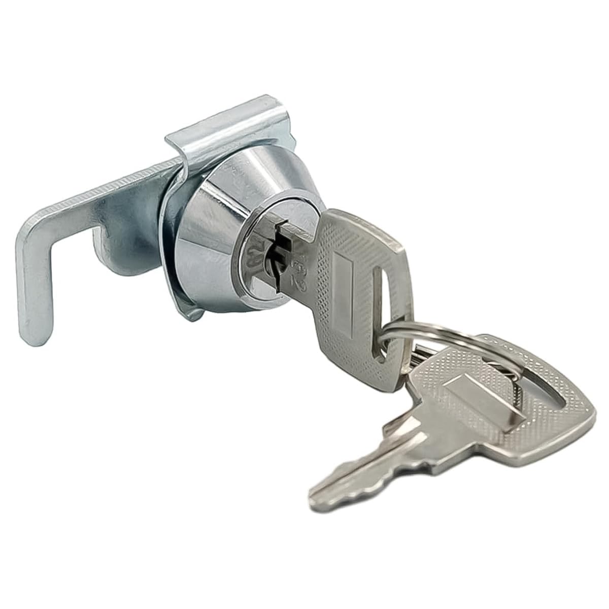 DUZEPA Cam Lock With Quick Clip For Cash Drawer Locker Metal Cabinet Flight Box Lock, Zinc Alloy Suitable For Flight Boxes