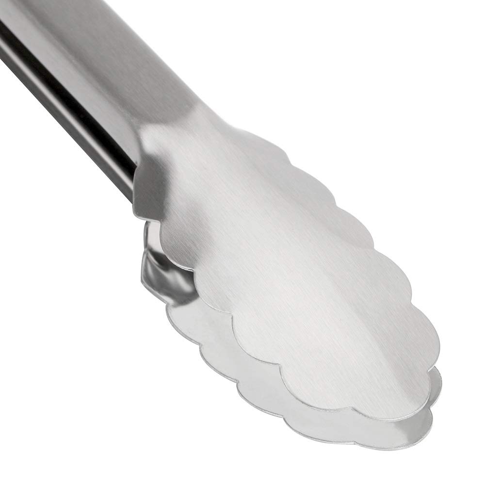 Pinzas de Cocina Las Pinzas de Acero Inoxidable para Alimentos Son adecuadas para cocinas. Pinzas para Ensalada de Verduras a la Barbacoa y Pastelería