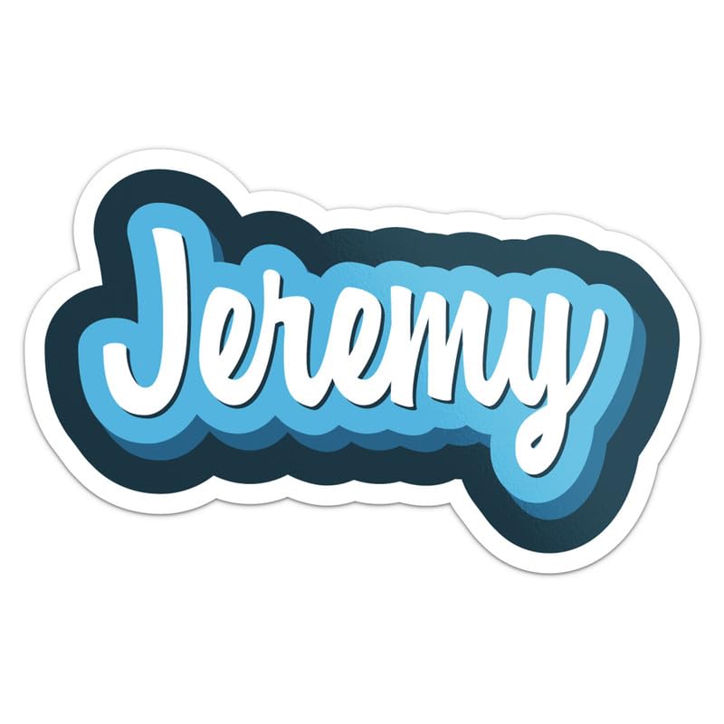 melodi fti sterteampunkandyo jeremyステッカー Amazon.com - Cartoon Jeremy Name Sticker - Waterproof Vinyl Decal