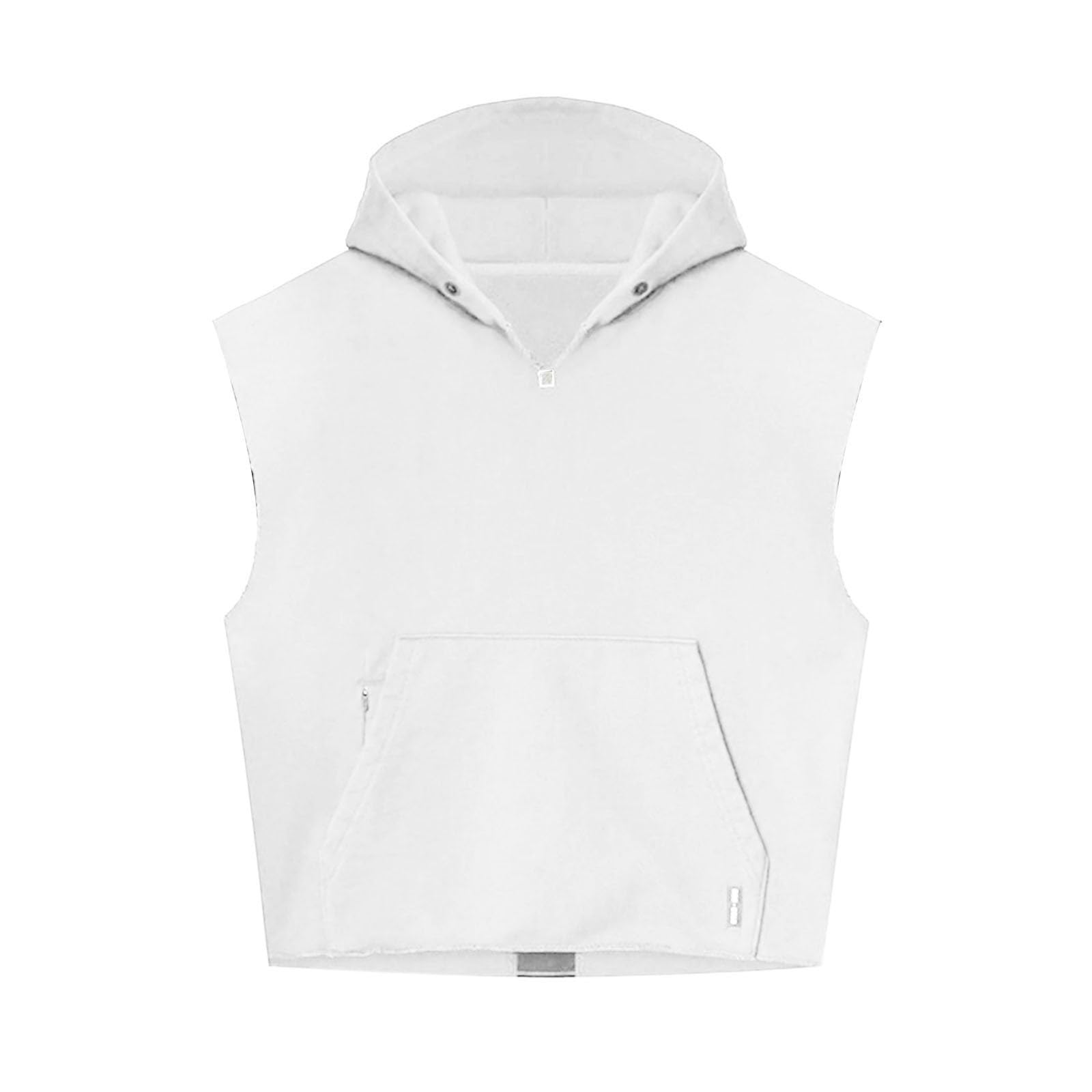 SRZYMJ Tank Top Herren, Herren Sport Stringer Tank Top, Bodybuilding Workout Tanktop für das Fitnessstudio, Baumwolle Ärmelloser Muskelshirt, Classics Schnelltrocknendes Trainings Tank Hemd Sommer