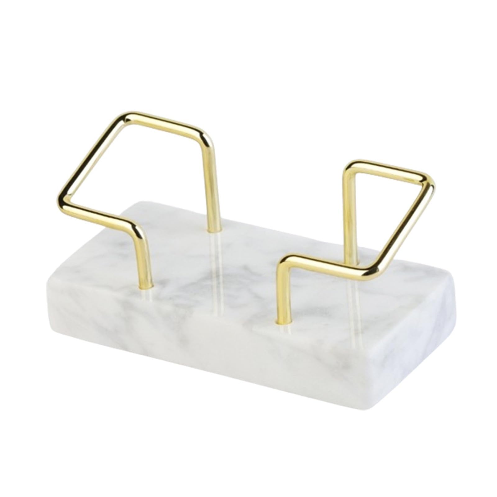 Fzyozzdpasl White Business Card Holder Creative Business Card Holder Desktop Organizer For Office Home