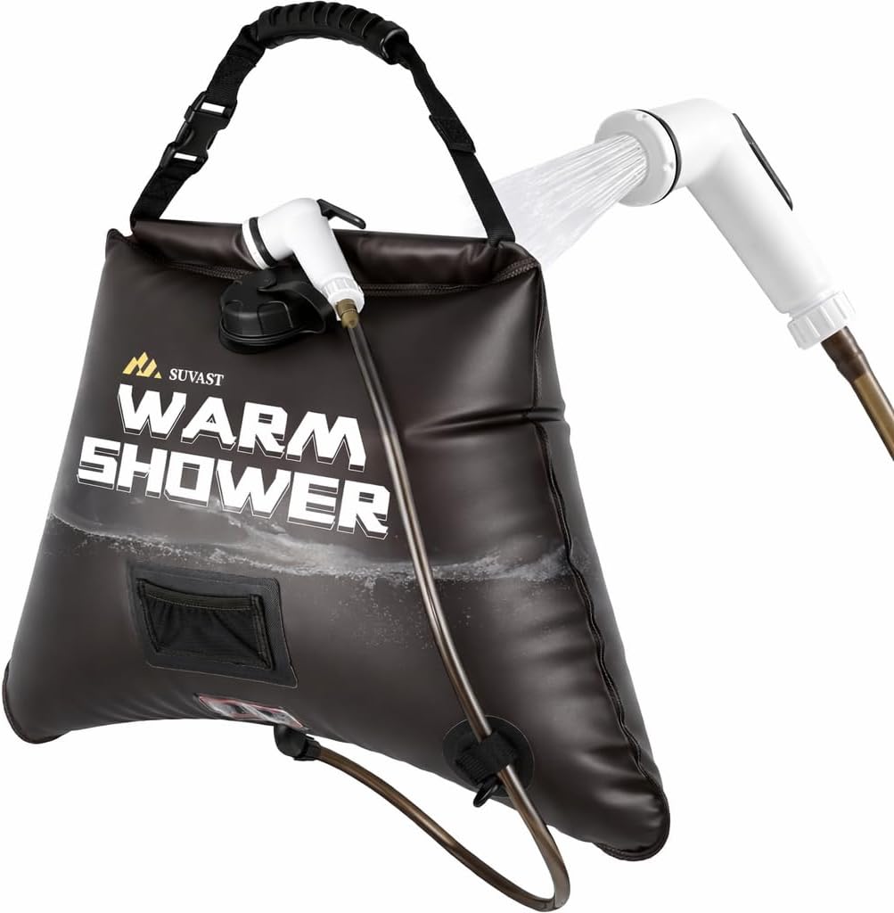 4 Gallon/15L, TPU Portable Solar Shower