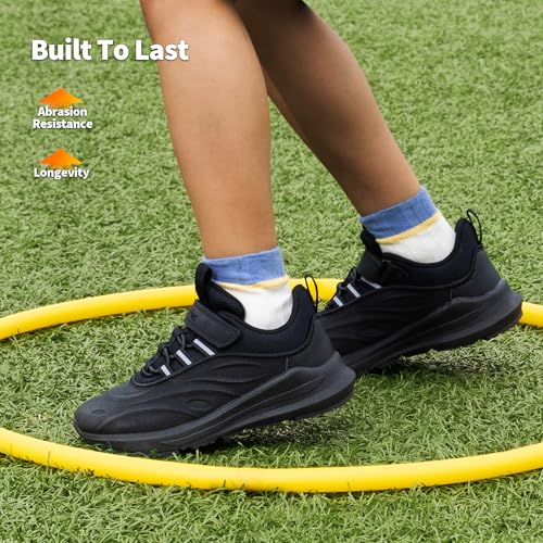 DREAM PAIRS Boys Girls Shoes Kids DuraPlay Tennis Running Athletic Protective Walking Sneakers for Little/Big Kid2