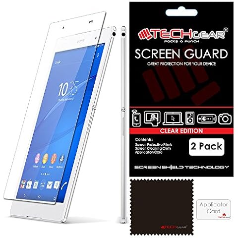 TECHGEAR Screen Protectors for Sony Xperia Z3 Cover