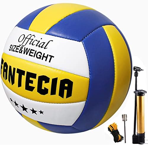 Fantecia Size 5 Volleyball, for Outdoor & Indoor use, Official Weight for Match or Training