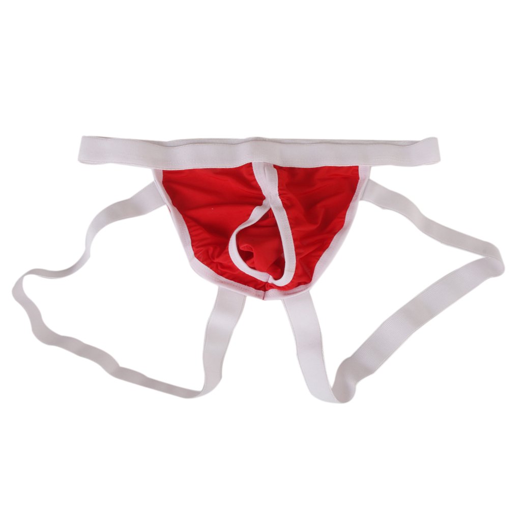 bnf Men's G-String Ice Silk Underwear Thong Panty Red for Christmas Gift | Clothing Shoes & Accessories | Mens Clothing | Underwear | 1 x Men G-String Underwear-picture-19