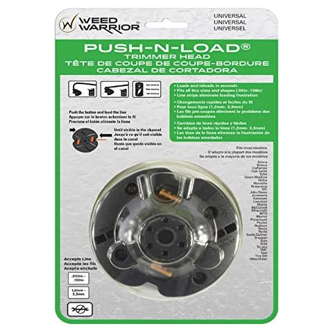 WEED WARRIOR Push-N-Load 0.095 in. Dia. x 10.13 L Trimmer Head Cover