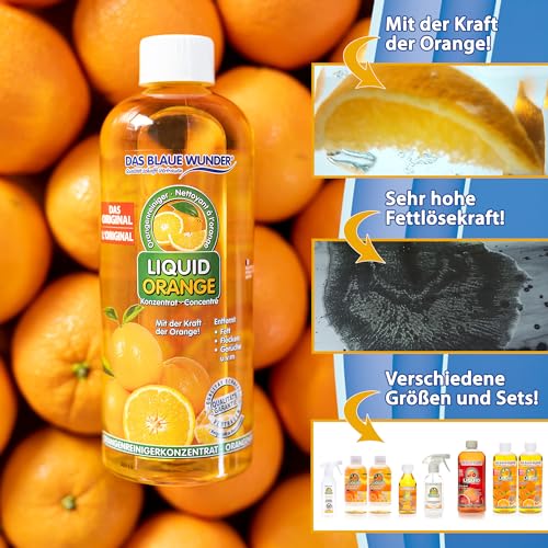 Orangenölreiniger Das blaue Wunder Liquid Orange, 2 x 500 ml
