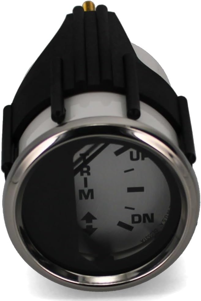 Faria Boat Trim Gauge GPC635A | 2 Inch Spun Silver Series