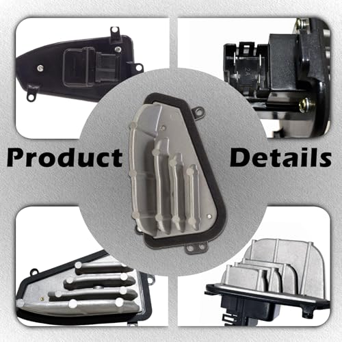 Image of Front AC Control Module Temp HVAC Heater Blower Motor Resistor Compatible with Honda 1998-2002 Accord / 1999-2004 Odyssey Replaces RU378 79330S84A41 (98 99 00 01 02 03 04)