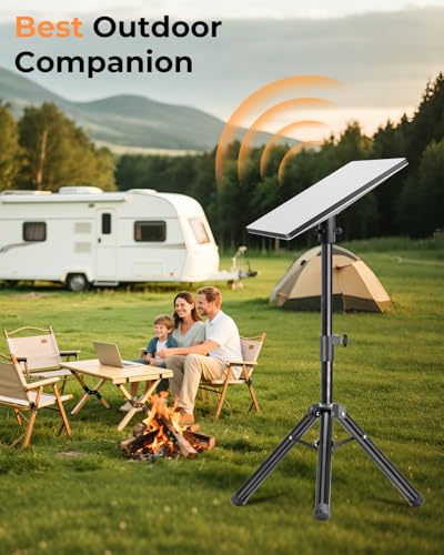 Image of Starlink Gen 3 Tripod Mount | Adjustable Height | Stable for Camping & RV