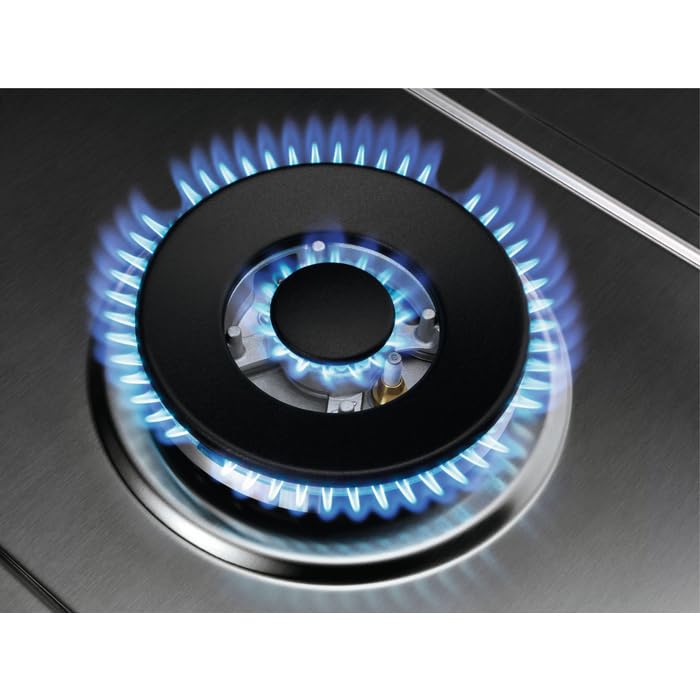 AEG HGB95522SM Acciaio inox Da incasso 90 cm Gas 5 Fornello(i)
