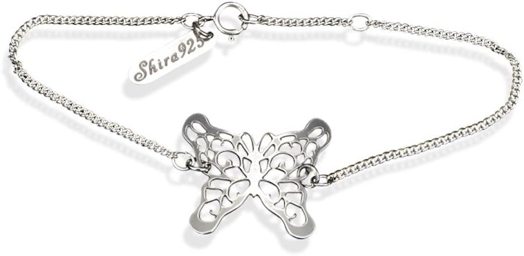 Butterfly Sterling Silver Bracelet