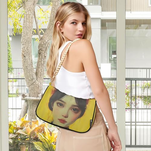 Pink Flamingos Watercolor Beach Phone Wallet Purse Small Hobo Purse Women Small Cute Handbags Cute Shoulder Purse2