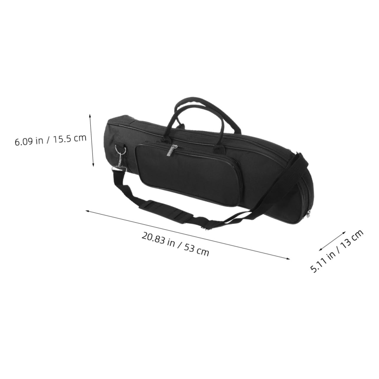 Bolsa para Trompeta de Oxford Acolchada con Asa y Correa de Hombro para Transporte Cómodo y Protección Duradera
