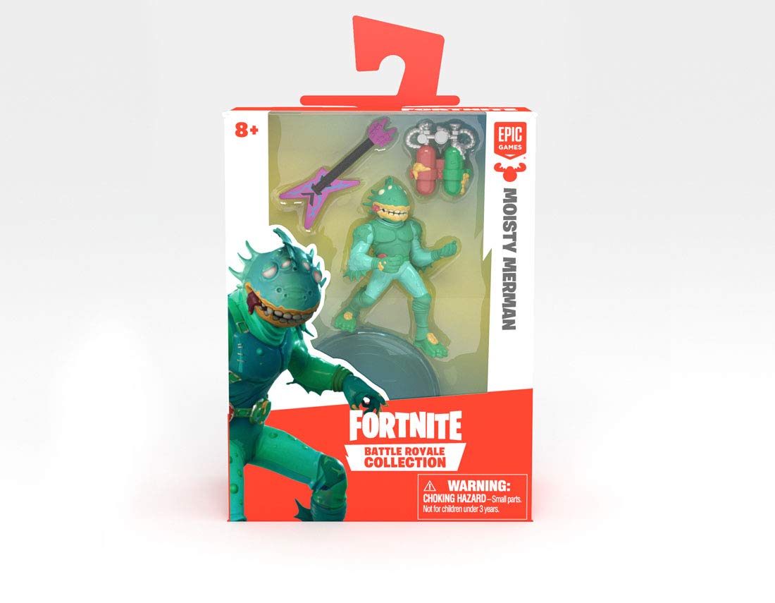 Amazon.co.jp: Fortnite Collection Minifigure 007 Moisty Merman : Toys \u0026  Games
