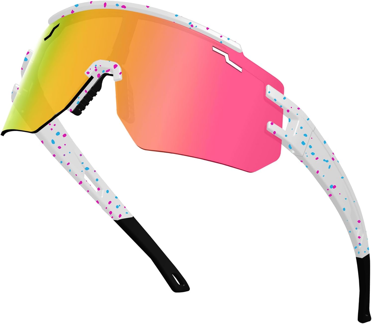 Cycling Sunglasses Polarized Baseball Glasses for Men Women, UV400 Sports Sunglasses Softball Running Biking MTB