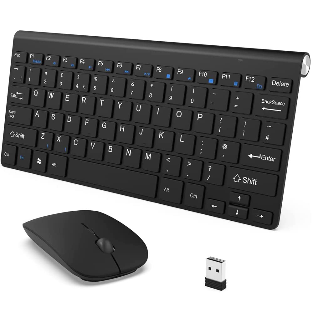 Buy Wireless Keyboard and Mouse Set, ANYOUI 2.4Ghz Cordless Slim