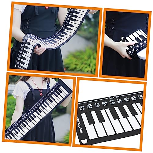 DRESSOOS Clavier Du Contrôleur Numérique Piano Électrique Claviers Support De Clavier Piano à Clavier Usb Musical Portable Sans Fil Ordinateur Midi Keytar Souple Composant Élèctronique - Les Beatles, Paul McCartney, John Lennon, RIngo Starr, George Harrison DRESSOOS Clavier Du Contrôleur Numérique Piano Électrique Claviers Support De Clavier Piano à Clavier Usb Musical Portable Sans Fil Ordinateur Midi Keytar Souple Composant Élèctronique – Image 5