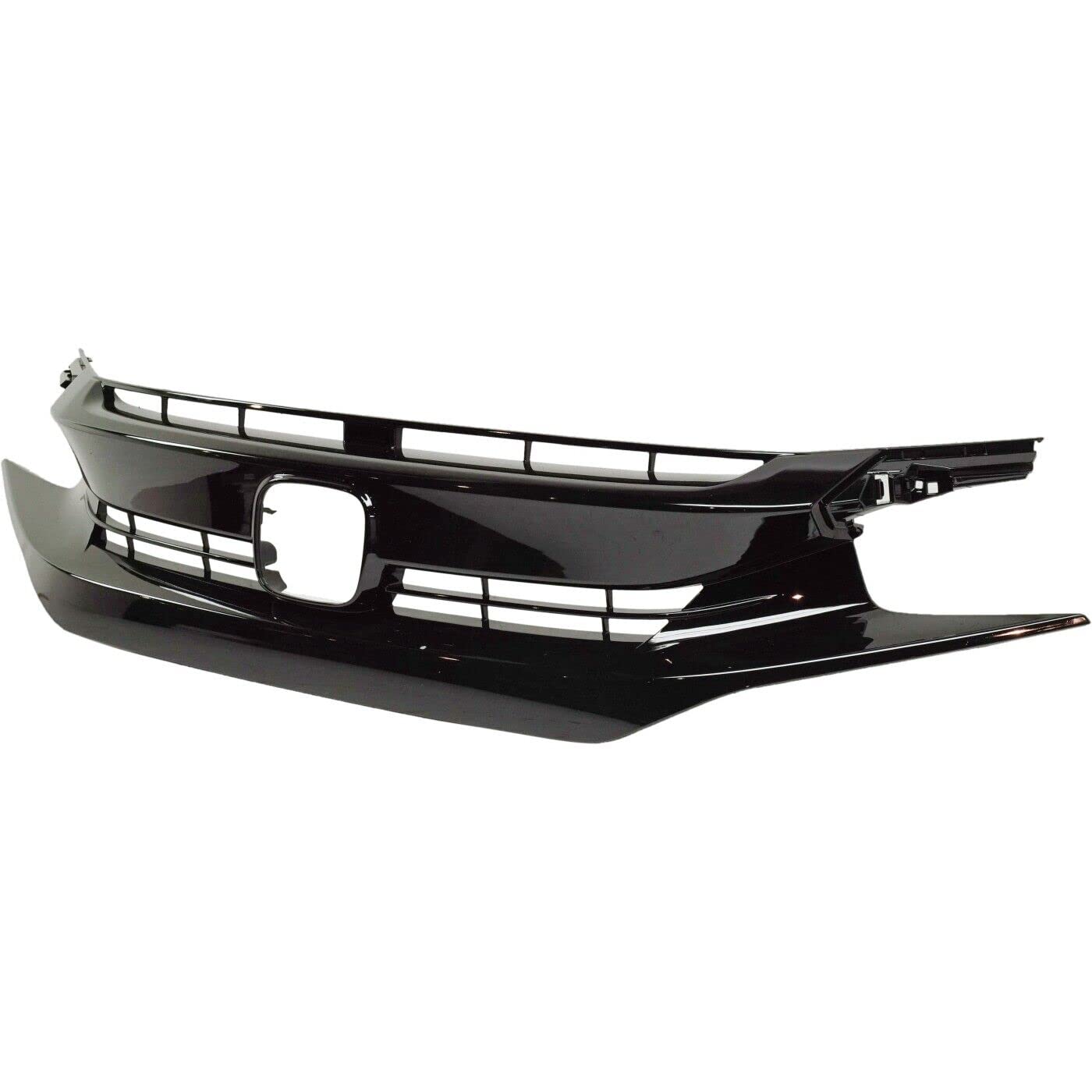Front Upper Honeycomb Grille For 2018-2019 Honda Fit Hatchback - Sport Style Replacement