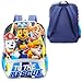 Paw Patrol Backpack with Lunch Box School Supplies Set - Bundle with 16” Paw Patrol Backpack, Paw Patrol Lunch Box, Water Bottle, Folders, Pencil Pouch, Tattoos, More | Paw Patrol School Backpack Set