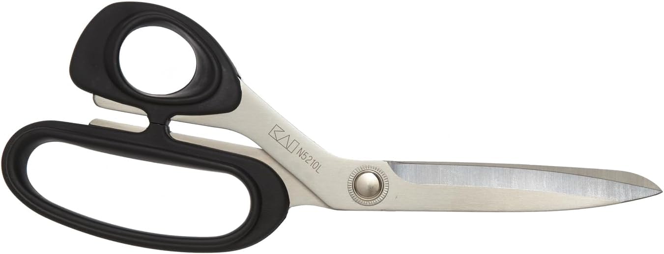 N5210L 8 Inch Left Handed Scissors Black