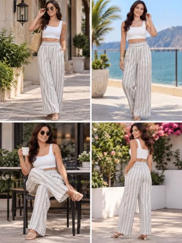 Image of Leriya Fashion Women's Trouser|Sharara | Boho Harem Pants|Rayon Palazzo Plazo Pant| Loose Fit Baggy Trousers with Elastic Waistband|Casual Yoga & Lounge Wear (Available in Plus Size)