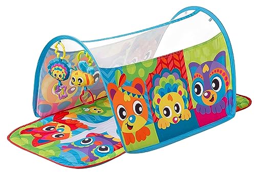 Playgro- Manta De Actividades Tunel Abejita, Multicolor (186992)
