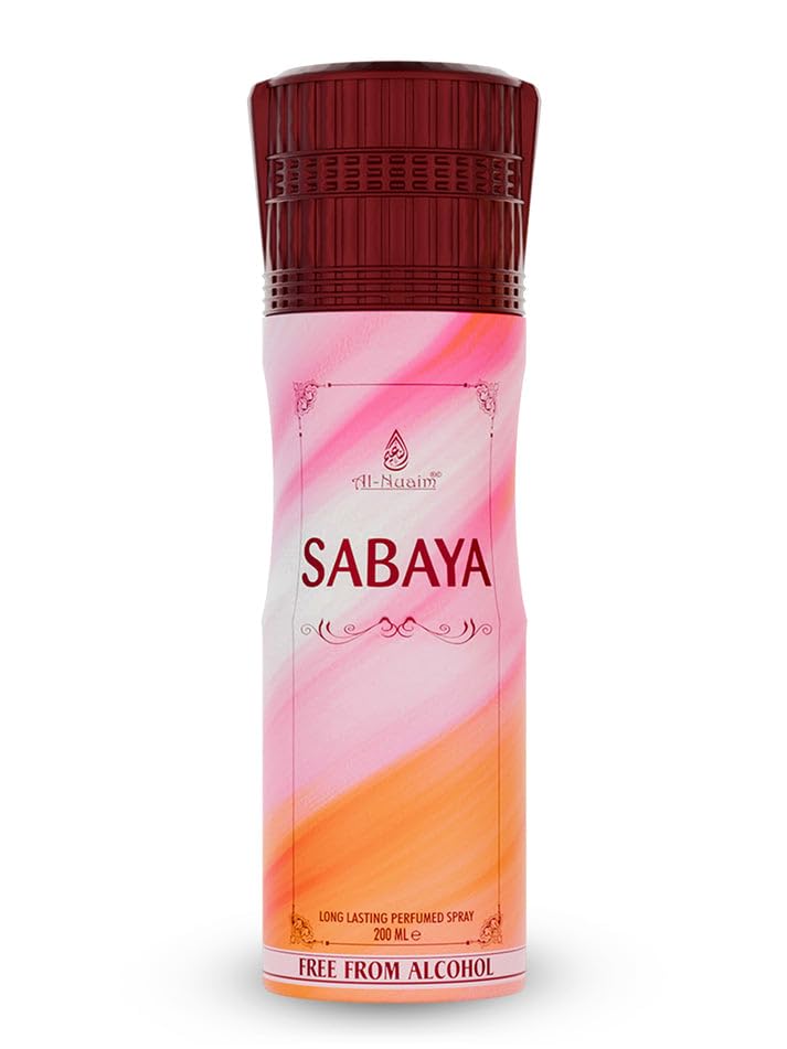 Sabaya Deodorant Spray, Long Lasting Floral Fragrance, for Women and Men, Quick-Drying, Lightweight, Controls Body Odour, All-Day Freshness, 200ml-picture-41