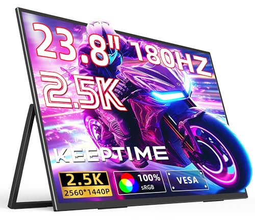 Amazon.co.jp: KEEPTIME モバイルモニター 23.8インチ 2.5K 180HZ 非