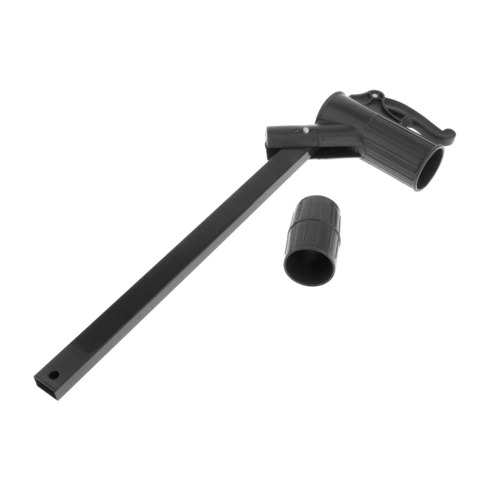 Buy KLKCMS Patio Umbrella Accessories Parts Metal Umbrella Stand Tube Umbrella Bases Holder