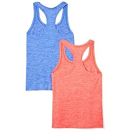 Amazon Essentials Women’s Tech Stretch Racerback Tank Top (Available in Plus Size), Multipacks
