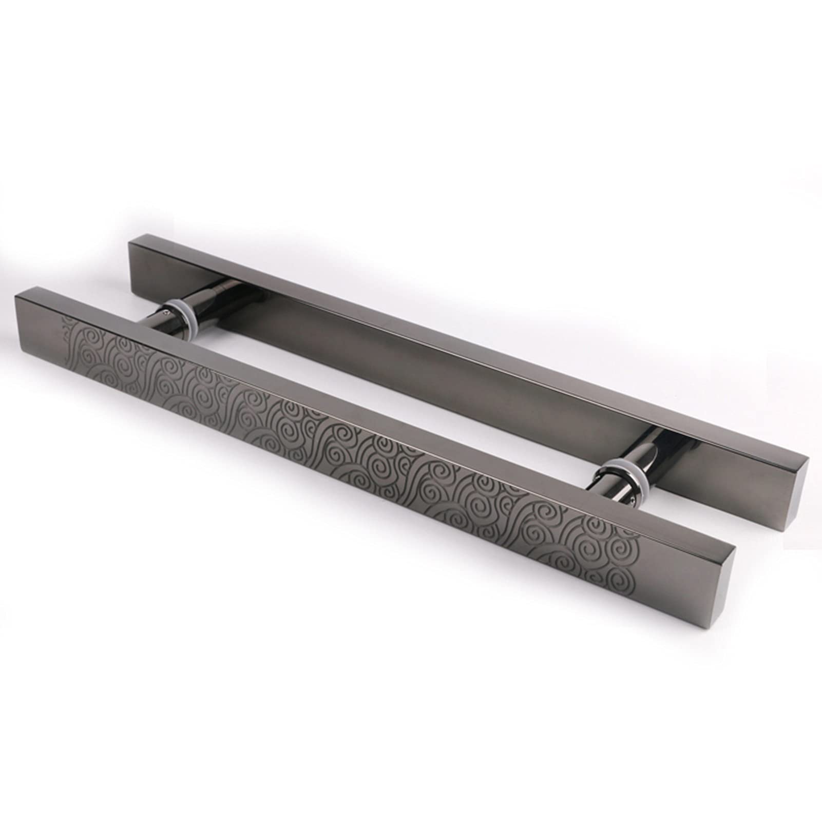 GYRAZXS Sliding Barn Door Handle Durable Push Pull Entrance Handle for Shower Exterior & Interior Doors Ideal for Hotels Villas & Offices Stylish & Functional Design