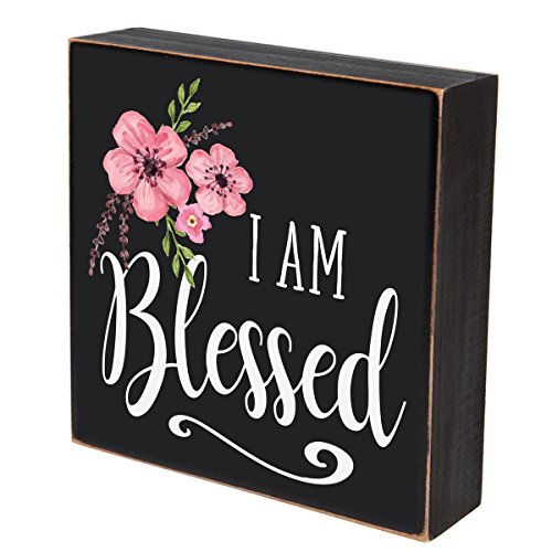 LifeSong Milestones I am Blessed Wall Art Decor Print Sign Decoration 6