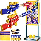 Bennol 2 in 1 Gun Toy for Age 5 6 7 8 9 10+ Years Old Boys, Kids Shooting Game Toy with 2pk Foam...