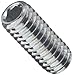Alloy Steel Set Screw, Zinc Plated Finish, Hex Socket Drive, Cup Point, Meets DIN 916, 10mm Length, M5-0.8 Metric Coarse Threads, Imported (Pack of 100)