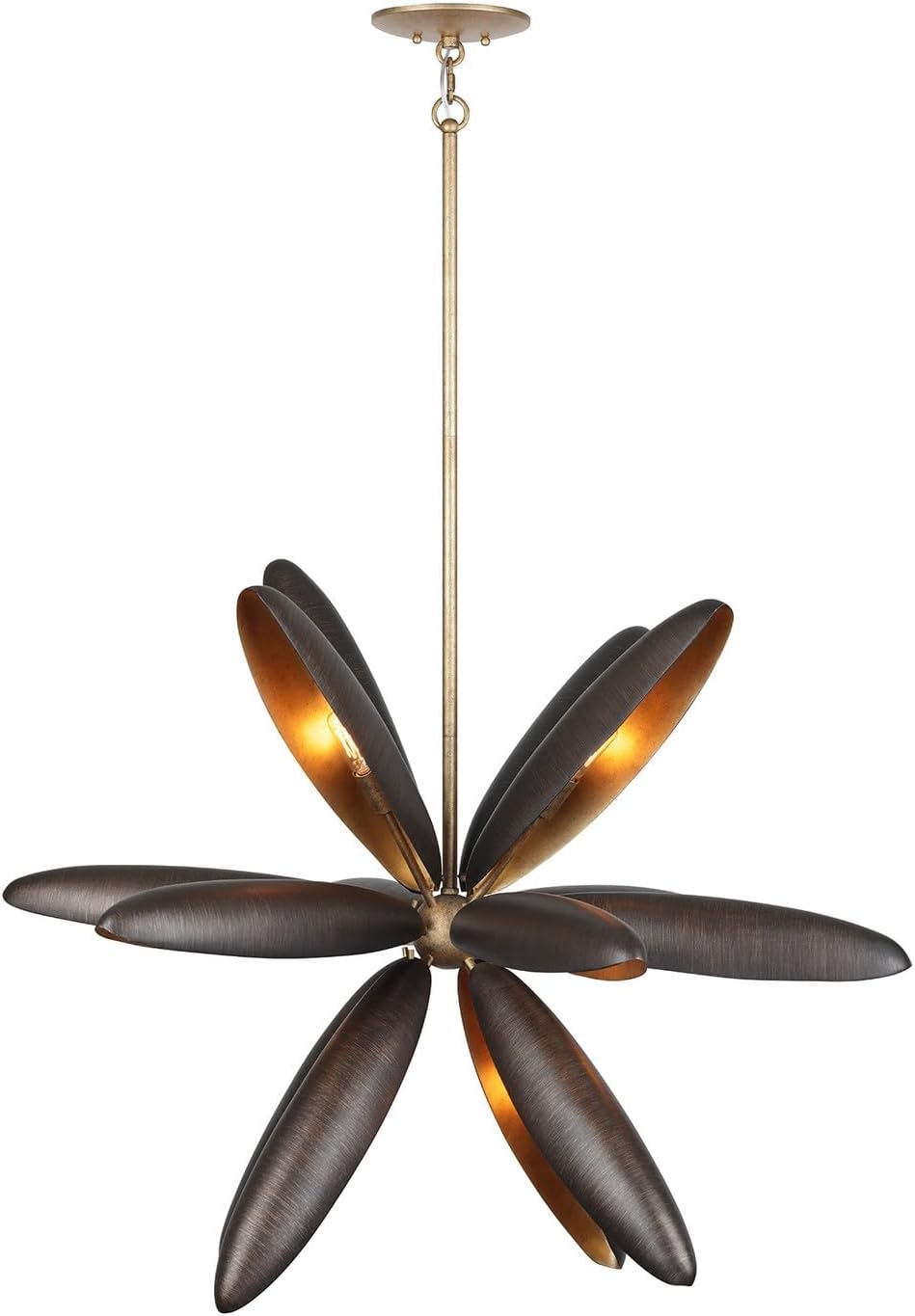 Savoy House 1-5148-14-24 Estrella Del Mar Modern Luxury Coastal Chandelier by Breegan Jane, 14-Light 840 Total Watts, 26" H x 36" W, Centura with Burnished Gold