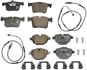 Amazon.com: Genuine Front and Rear Brake Kit Pads & Sensors For BMW F25 ...