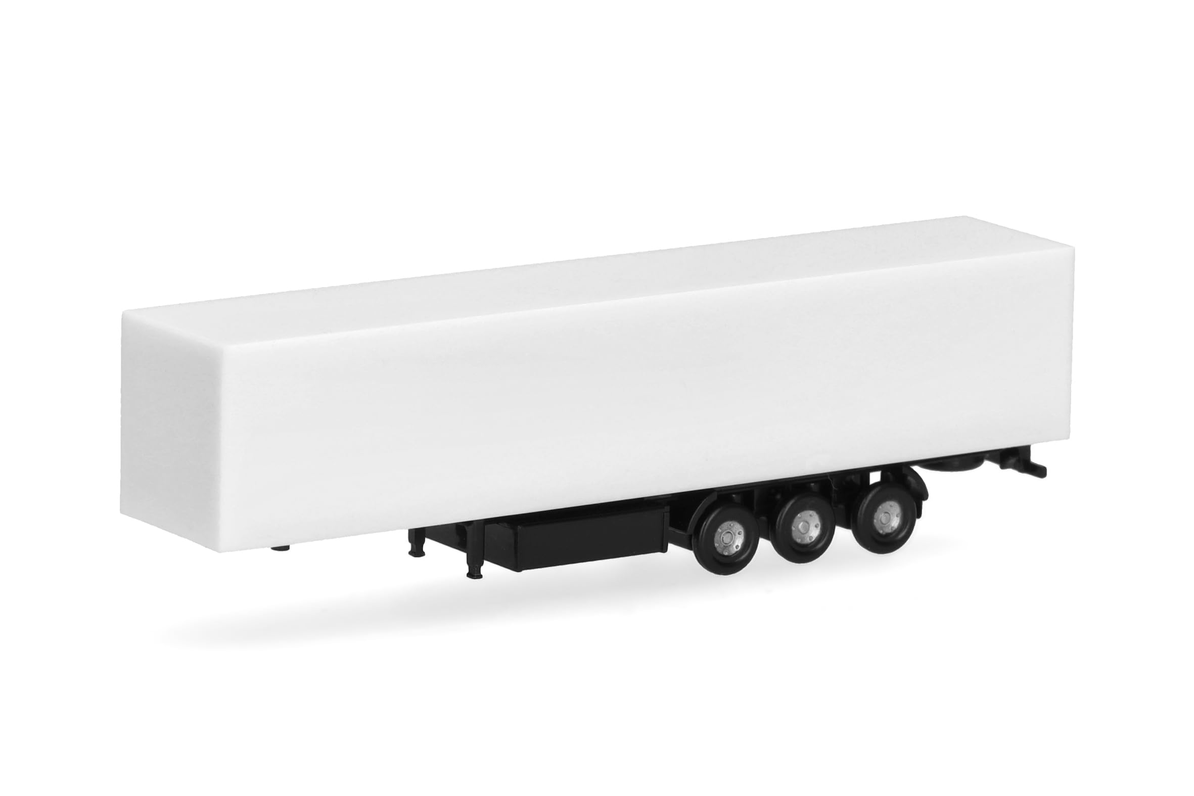 Herpa 086127 - 1/160 Trailer 3-Axle Box, 2 Pieces - New