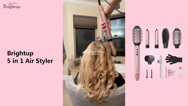 Brightup Air Style- 5 in 1 professional multifunctional hair dryer styler​​​​​​ Amazon.com : Brightup 5 in 1 Air Styler, 1400W High Speed  main image 4
