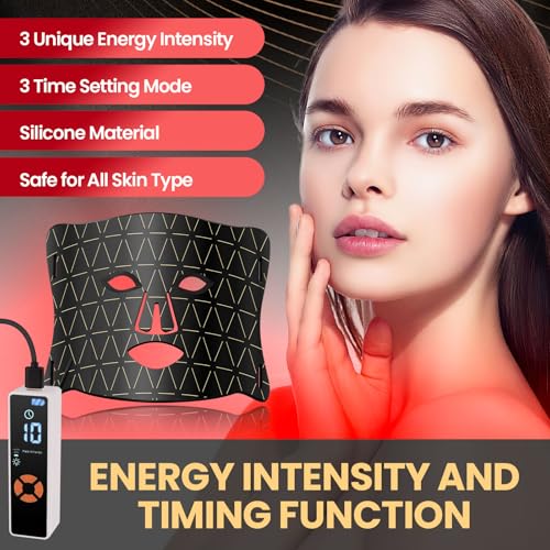 LED-Face-Mask-Light-Therapy-Enhance-Red-Light-Therapy-Mask-for-Face-Acne-Wrinkles-Skin-Rejuvenation-3-Light-Modes-Timing-Settings-Eye-Protection-Portable-LED-Face-Mask-Home-Skincare