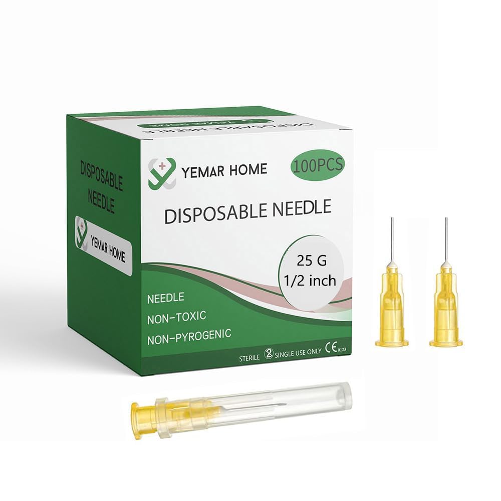 30 Gauge 1/2 Inch Needle, Hypodermic Needles, 30g 1/2 Inch Needle, Scientific Labs,(100Pack) Individually Sealed with Cap — Amazon image 14