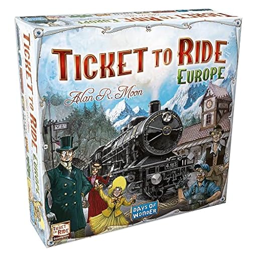 Days of Wonder , Ticket to Ride Europe Board Game , Ages 8+ , For 2 to 5 players , Average Playtime 30-60 Minutes | Ya disponible en tu tienda friki favorita! En mundofriki.es! Days of Wonder , Ticket to Ride Europe Board Game , Ages 8+ , For 2 to 5 players , Average Playtime 30-60 Minutes | Ya disponible en tu tienda friki favorita! En mundofriki.es!