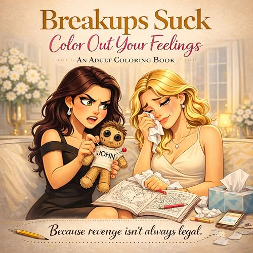 Breakups Suck: color out your feelings