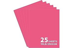 Thick Hot Pink Card Stock for Vibrant Creative Projects